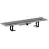 Image de hansgrohe RainDrain Compact - Caniveau de douche linéaire 700 mm à carreler, Siphon de sol pour une installation à faible, avec hauteur d'encastrement 43 mm, 56165000
