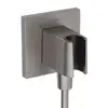 Image de hansgrohe Fixfit Porter E Support de douchette avec raccord de flexible, 26889340,