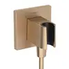 Image de hansgrohe Fixfit Porter E Support de douchette avec raccord de flexible, 26889140,