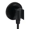 Image de hansgrohe Fixfit Porter S Support de douchette avec raccord de flexible, 26888670,