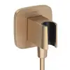 Image de hansgrohe Fixfit Porter Q Support de douchette avec raccord de flexible, 26887140,