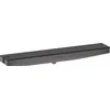 Image de hansgrohe Rainfinity - Coude de raccordement avec support de douche et tablette de douche, Étagère de douche 50 cm avec support de douche (à gauche), Noir chromé brossé, 26843340