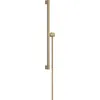 Image de hansgrohe Unica E Puro - Barre de douche 65 cm avec flexible de douche 160 cm et support de douche, Bronze brossé