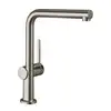 Image de hansgrohe Talis M54 Mitigeur de cuisine pivotant, avec douchette extractible, 72860800,