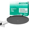 Image de hansgrohe Raindance Alive S 24540000 Pommeau de douche rond 300 mm 2 types de jet pour montage mural avec fonction anti-calcaire Chromé