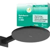 Image de hansgrohe Raindance Alive S 24540670 Pommeau de douche, rond, 300 mm, 2 types de jets, pour montage mural, avec fonction anti-calcaire, noir mat