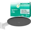 Image de hansgrohe Raindance Alive S 24540700 Pommeau de douche, rond, 300 mm, 2 types de jets, pour montage mural, avec fonction anti-calcaire, blanc mat
