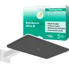 Image de hansgrohe Raindance Alive Q 24550700 Pommeau de douche, avec bras de douche, 340 x 210 mm, 2 types de jets, pour montage mural, fonction anti-calcaire, blanc mat
