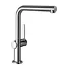 Image de hansgrohe Talis M54 Mitigeur de cuisine, basse pression, pivotant, 72859000,