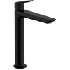 Image de hansgrohe Logis Fine - Mitigeur de lavabo sans tirette ni vidage, Robinet de salle de bain avec hauteur sous bec 240 mm, économie d'eau (EcoSmart), Noir mat, 71258670