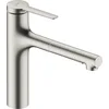 Image de hansgrohe Zesis M33 - Mitigeur de cuisine avec douchette extractible métallique, avec guidage du flexible (sBox), 2 jet, Robinet 160 mm, Robinetterie avec bec pivotant, Aspect acier inox, 74823800