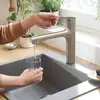 Image de hansgrohe Zesis M33 Mitigeur de cuisine pivotant, avec douchette extractible, 74822800,