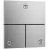 Image de hansgrohe ShowerSelect Comfort E - Robinet d'arrêt pour la montage encastré de mitigeurs thermostatiques ShowerSelect Comfort (3 fonctions), Chromé, 15573000