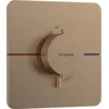 Image de hansgrohe ShowerSelect Comfort Q - Mitigeur thermostatique, Robinet encastré avec arrêt de sécurité (SafetyStop) à 40°C, Thermostat 3 sorties, Bronze brossé