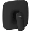 Image de hansgrohe Logis - Mitigeur de douche encastré, Robinet douche carré1 sortie, Mitigeur monocommande pour iBox universal, Noir mat, 71605670