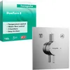 Image de hansgrohe DuoTurn E - Mitigeur de douche encastré, Robinet douche carré 2 sorties, Mitigeur monocommande pour iBox universal 2, Chromé, 75417000