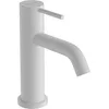 Image de hansgrohe Tecturis S - Mitigeur de lavabo sans tirette ni vidage, économie d'énergie (CoolStart), Robinet de salle de bain avec hauteur sous bec 80 mm, économie d'eau (EcoSmart+), Blanc mat, 73301700