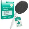 Image de hansgrohe Raindance Alive Select S 24511700 Pommeau de douche à économie d'eau 7,1 l/min (EcoSmart), 3 types de jet (PowderRain inclus), fonction anti-calcaire, blanc mat