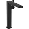 Image de hansgrohe Tecturis E Fine - Mitigeur de lavabo sans tirette ni vidage, économie d'énergie (CoolStart), Robinet de salle de bain avec hauteur sous bec 240 mm, économie d'eau (EcoSmart+), Noir mat