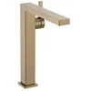 Image de hansgrohe Tecturis E Fine - Mitigeur de lavabo avec vidage Push-Open, économie d'énergie (CoolStart), Robinet de salle de bain avec hauteur sous bec 240 mm, économie d'eau (EcoSmart+), Bronze brossé
