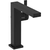Image de hansgrohe Tecturis E Fine - Mitigeur de lavabo sans tirette ni vidage, économie d'énergie (CoolStart), Robinet de salle de bain avec hauteur sous bec 150 mm, économie d'eau (EcoSmart+), Noir mat