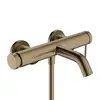 Image de hansgrohe Tecturis S Mitigeur de baignoire en applique, Mitigeur monocommande, 73422140,