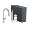 Image de hansgrohe Aqittura M91 Mitigeur de cuisine sBox lite avec système de filtration et de gazéification de l’eau, extractible, pivotant, 76839800, sBox lite