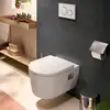 Image de hansgrohe EluPura Original S WC suspendu avec AquaChannel Flush, 60142450,