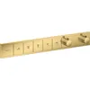 Image de hansgrohe RainSelect - Mitigeur thermostatique, Robinet encastré avec arrêt de sécurité (SafetyStop) à 40°C, Thermostat carré avec 5 sorties, Aspect doré poli, 15384990