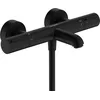 Image de hansgrohe Ecostat Element - Mitigeur baignoire thermostatique, Robinet de baignoire apparent avec arrêt de sécurité (SafetyStop) à 40°C, Thermostat 2 sorties, Noir mat, 13347670