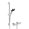 Image de hansgrohe Pulsify Select S Mitigeur thermostatique de douche en applique, 24272000,