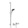 Image de hansgrohe Pulsify Select S Mitigeur thermostatique de douche en applique, 24261000,