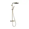 Image de hansgrohe Pulsify S Puro Colonne de douche en applique avec mitigeur thermostatique, 24223140,