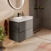 Image de hansgrohe Xilesa E Meuble sous-vasque, 2 tiroirs, 54260760,