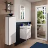 Image de hansgrohe Xilesa E Meuble suspendu, 1 porte, 54281700,