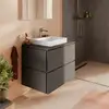 Image de hansgrohe Xilesa E Meuble bas, 2 tiroirs, 54299760,