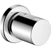 Image de hansgrohe Zesis S 74997000 Robinet d'arrêt encastré, corps de base assorti et kit d'extension vendus séparément, chrome