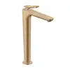 Image de AXOR Citterio C Mitigeur de lavabo à bec haut Cubic cut CoolStart, 49051140, Cubic cut