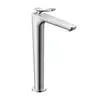 Image de AXOR Citterio C Mitigeur de lavabo à bec haut Cubic cut CoolStart, 49051000, Cubic cut