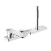 Image de AXOR Citterio C Robinetterie sur gorge de baignoire Cubic cut Mitigeur monocommande, 49431000, Cubic cut