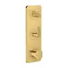 Image de AXOR Citterio C Mitigeur thermostatique de douche encastré Cubic cut, 49701990, Cubic cut