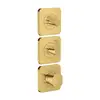 Image de AXOR Citterio C Mitigeur thermostatique de douche encastré Cubic cut, 49711990, Cubic cut