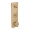 Image de AXOR Citterio C Mitigeur thermostatique de douche encastré Cubic cut, 49701140, Cubic cut