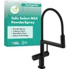 Image de hansgrohe Talis Select M54 PowderSpray - Mitigeur de cuisine avec douchette extractible, SemiPro, 3 jets, Robinet avec hauteur sous bec 210mm, avec bec pivotant et extensible, Noir mat, 72861670