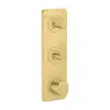 Image de AXOR Citterio C Mitigeur thermostatique de douche encastré Cubic cut, 49701950, Cubic cut