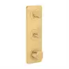 Image de AXOR Citterio C Mitigeur thermostatique de douche encastré Cubic cut, 49701250, Cubic cut