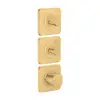 Image de AXOR Citterio C Mitigeur thermostatique de douche encastré Cubic cut, 49711250, Cubic cut