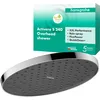 Image de hansgrohe Activera S 28056000 Pommeau de douche à économie d'eau (EcoSmart) rond 240 mm 1 type de jet pour montage mural ou au plafond avec fonction anti-calcaire Chromé