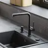 Image de hansgrohe LivaFine Mitigeur de cuisine pivotant avec douchette extractible, 72863670,