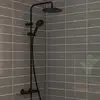 Image de hansgrohe LivaFine Colonne de douche en applique avec mitigeur thermostatique, 26076670,